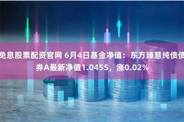 免息股票配资官网 6月4日基金净值：东方臻慧纯债债券A最新净值1.0455，涨0.02%