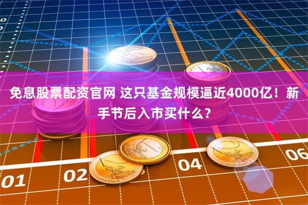 免息股票配资官网 这只基金规模逼近4000亿！新手节后入市买什么？