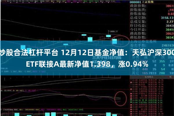 炒股合法杠杆平台 12月12日基金净值：天弘沪深300ETF联接A最新净值1.398，涨0.94%