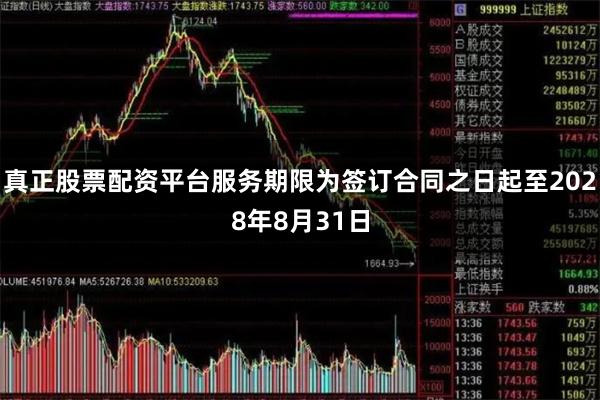 真正股票配资平台服务期限为签订合同之日起至2028年8月31日